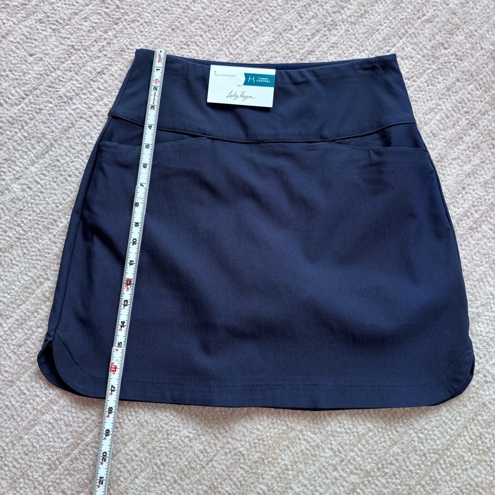 Lady Hagen Women's Navy Athletic Skort Golf Skirt Small NWT - Picture 5 of 9